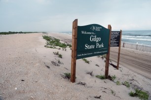 A general view of Gilgo Beach on July 18, 2023 in Babylon, New York. Rex Heuermann, a 59-year-old New York architect, has been charged with murdering three women and suspected in the death of a fourth. A total of 11 bodies, mostly women, have found along the remote beach area starting in 2010.