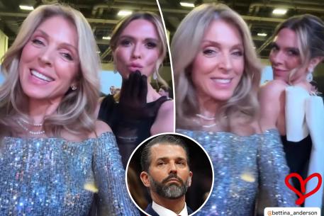 Donald Trump Jr.’s new girlfriend, Bettina Anderson, buddies up to Marla Maples at inauguration ball: ‘Gorgeousness!’