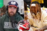 Travis Kelce reacts to Lil Wayne accusing the Kansas City Chiefs of ‘cheating’ against Houston Texans in playoff game