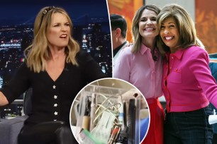 Savannah Guthrie joked about throwing away Hoda Kotb's items.