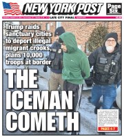 January 23, 2025 New York Post Front Cover