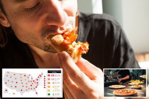 One in seven Americans has been eating pizza the exact same way without changing their order for over five years.