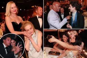 All the behind the scenes action at The Golden Globes 2025: Nicole Kidman, Demi Moore, The Rock, and more: PHOTOS