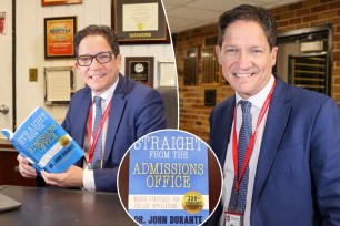 The principal of Syosset High School has penned a book on how to help students get into college.