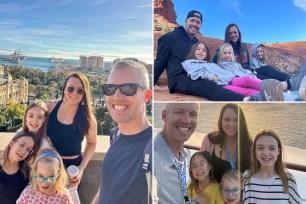 baker family traveling around the world on cruise