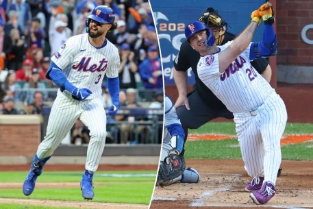 Jesse Winker and Pete Alonso