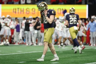 notre dame doinked field goal cfp ohio state