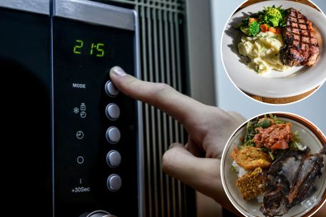 Why hardboiled eggs and 4 other foods should not be reheated in the microwave, say experts