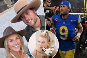 Matthew Stafford's wife Kelly says Rams QB played injured as retirement question looms