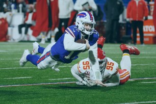 Josh Allen will need to use his legs on Sunday if the Bills have any hope. 