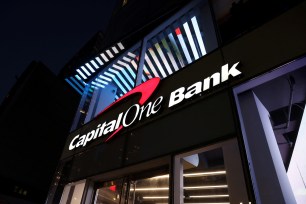 Capital One Bank sign