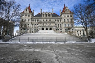 The Hochul administration is planning on spending $80 million in taxpayer funds to fix the stairs in front of the state Capitol building in Albany.