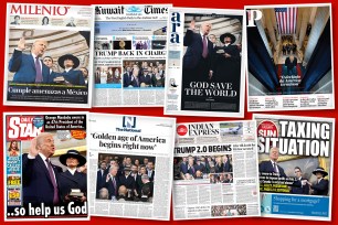 The world reacts to Donald Trump becoming the 47th president of the United States in newspaper front pages