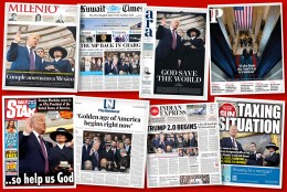 The world reacts to Donald Trump becoming the 47th president of the United States in newspaper front pages