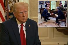 Trump says US problems ‘all solvable’ in first interview since returning to the White House as president sits down with Sean Hannity