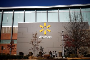 A Walmart store building in Vienna, Virginia, captured on November 26, 2024